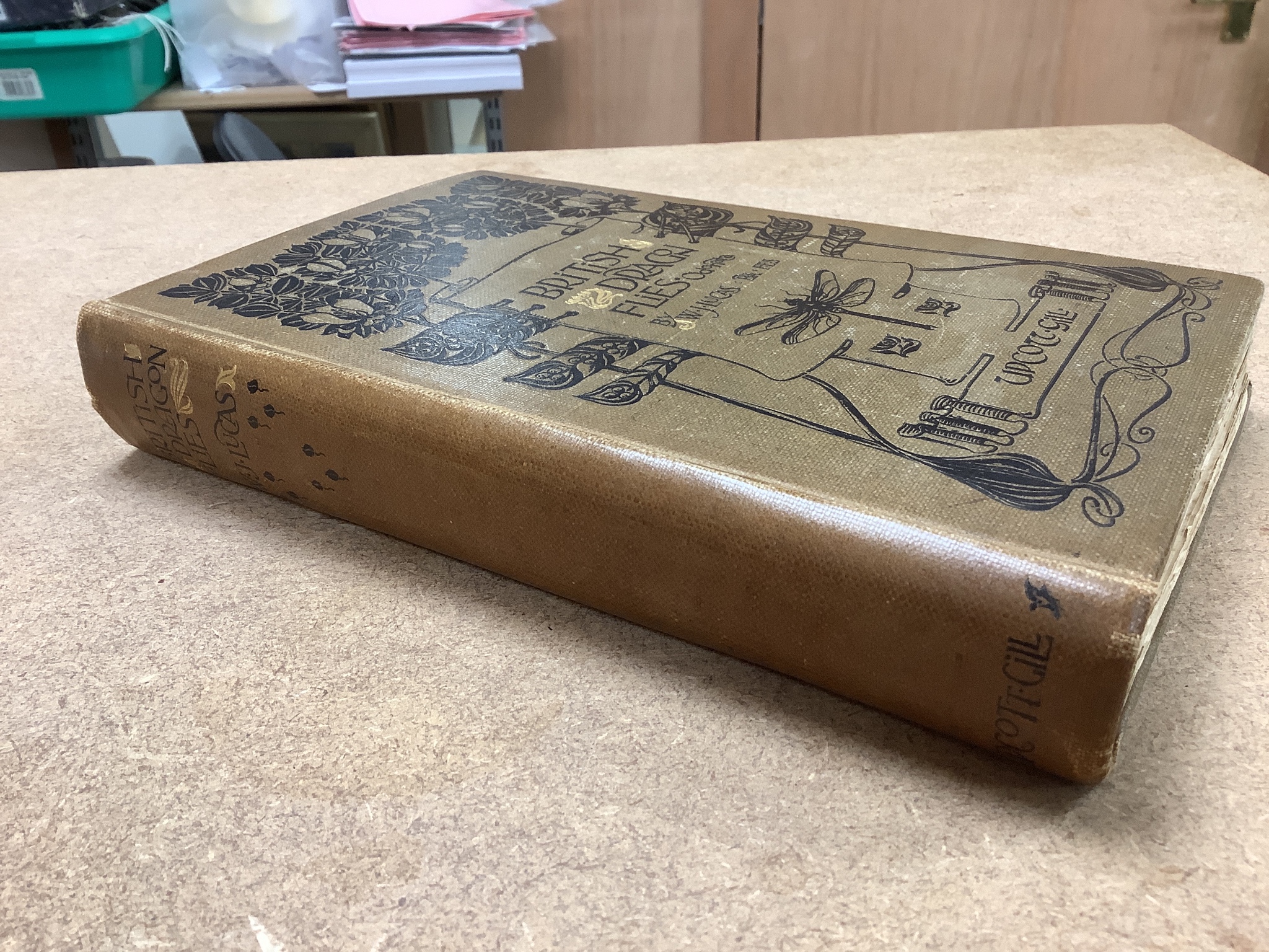 Lucas, William, John - British Dragonflies: (Odonata), 8vo, cloth, L. Upcott Gill, London, 1900 and Tillyard, Robert, John - The Biology of Dragonflies, 8vo, cloth, scuffed, spines bumped, Cambridge University Press, 191
